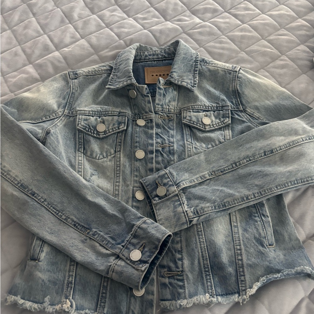 Blank NYC Classic Blue Denim Jacket